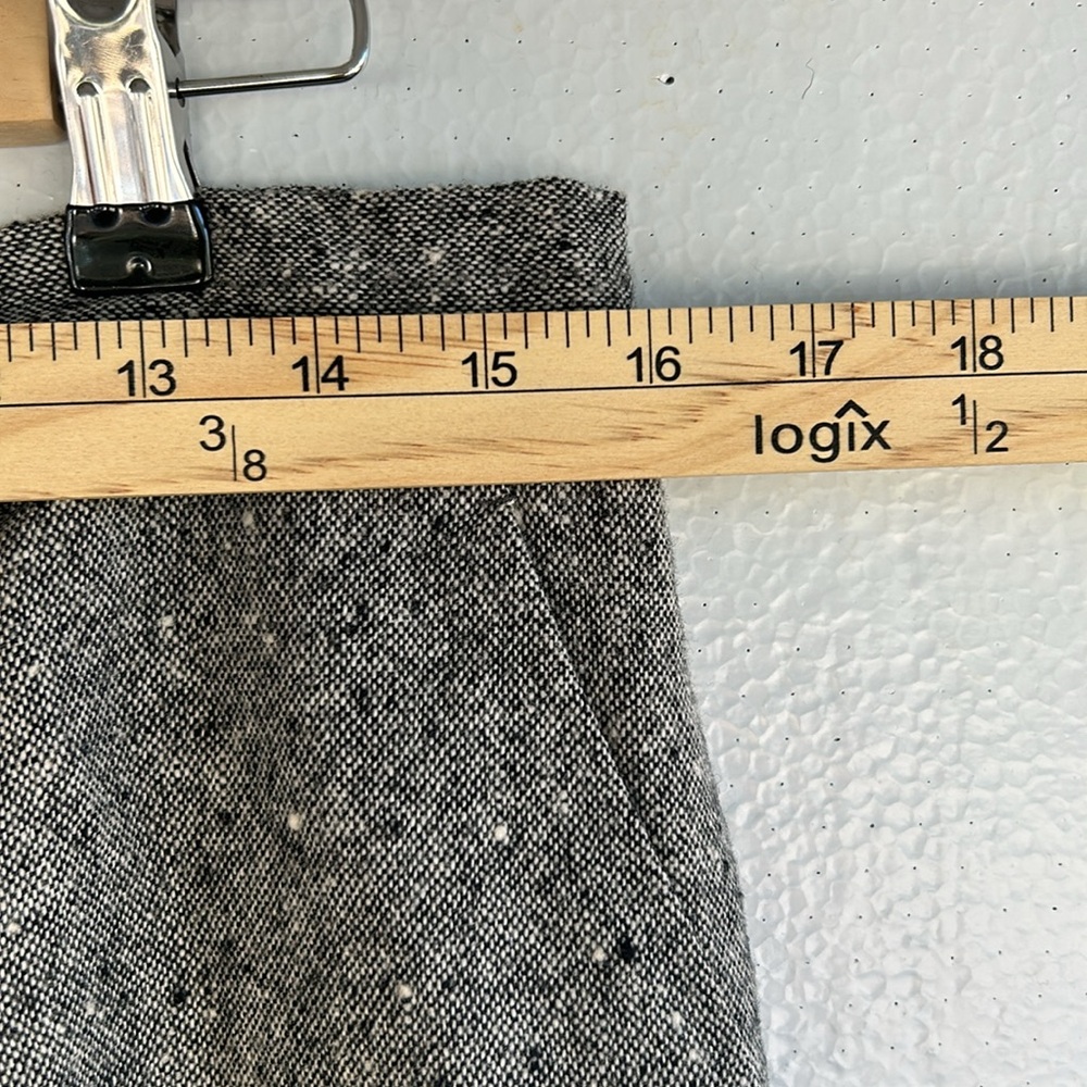 Pendleton Wool Pants Women’s Size 14 Made in the USA Marled Black/White - Picture 8 of 11